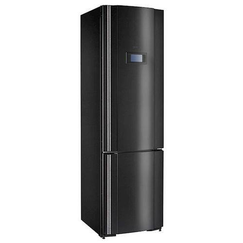 Refrigerador Swarovski Elements 2 Portas Inverse Preto Cristal 220V Gorenje