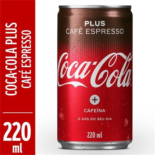 Refrigerante Coca Cola 220ml Lt Plus Cafe Expresso