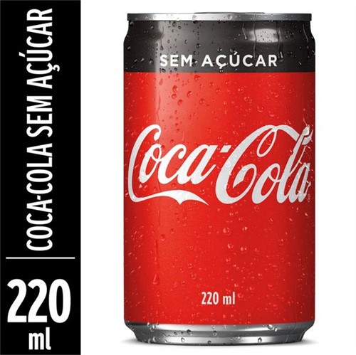 Refrigerante Coca Cola 220ml Lt Zero