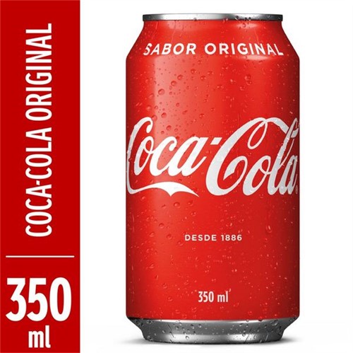 Refrigerante Coca Cola 350ml Lata