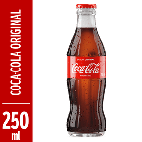 Refrigerante Coca-Cola Original 250ml (Garrafa)