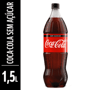 Refrigerante Coca-Cola Sem Açucar 1,5l