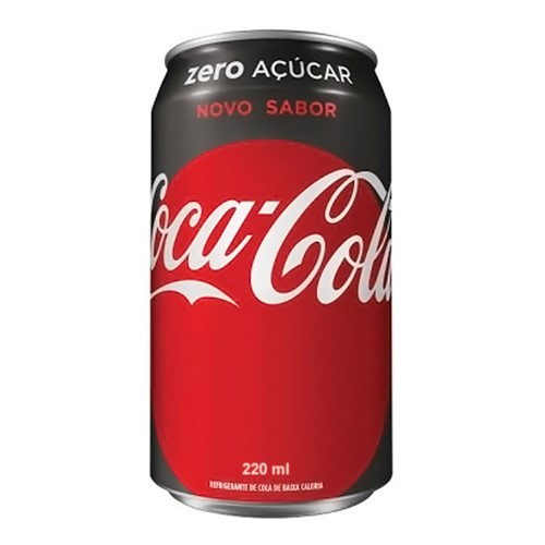 Refrigerante Coca Cola Zero Lata com 220ml