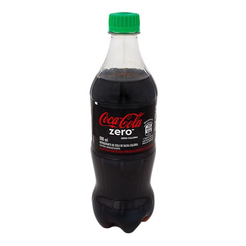 Refrigerante Coca Cola Zero Pet com 600ml