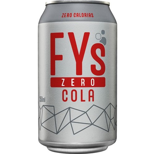 Refrigerante Fys 350ml Lt Zero Cola