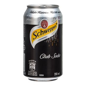 Refrigerante Schweppes Club Soda Lata 350mL