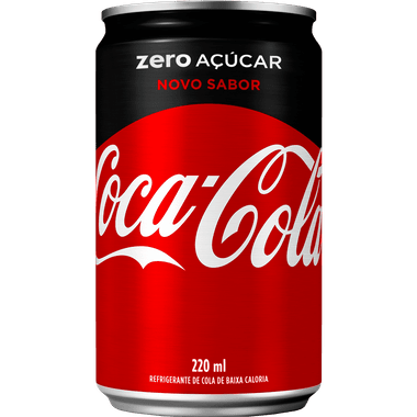 Refrigerante Zero Coca Cola 220ml