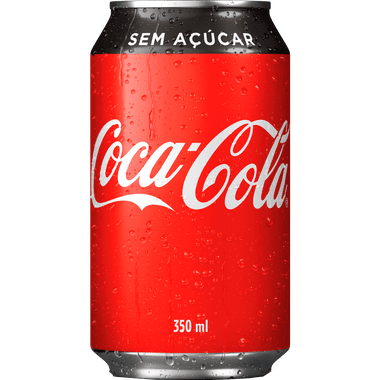 Refrigerante Zero Coca Cola 350ml
