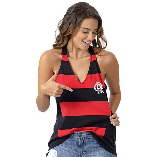 Regata Flamengo Feminina React Braziline G