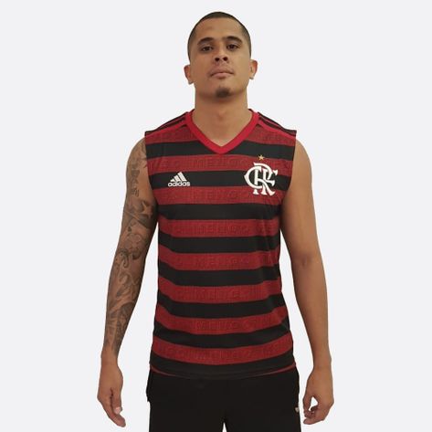 Regata Flamengo Jogo 1 Adidas 2019 G