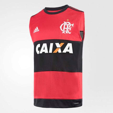 Regata Flamengo Oficial 1 Adidas 2017 CAIXA GG