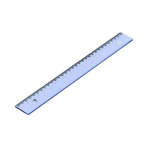 Régua 30cm Azul Ref.981.2 - Acrimet