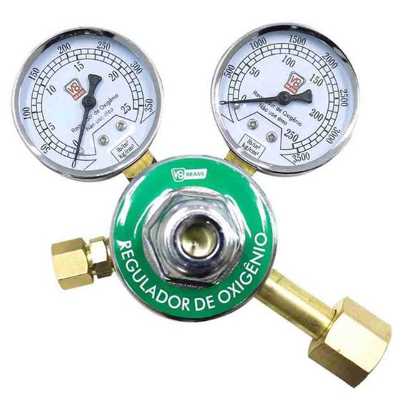 Regulador de Pressão Oxigênio - 110177 - V8 Brasil