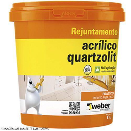 Rejunte Quartzolit Acrilico Bege 1 Kg