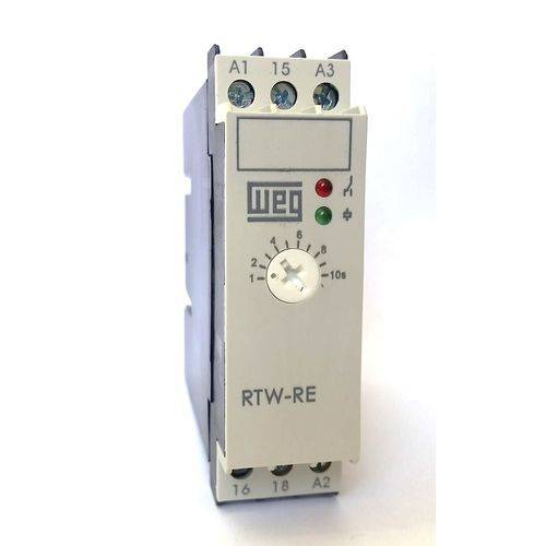 Relé Eletrônico Temporizador Retardo 1S-10S 220V WEG