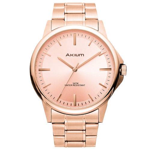 Relógio Akium Masculino Aço Rosé - Tmg7088n1b