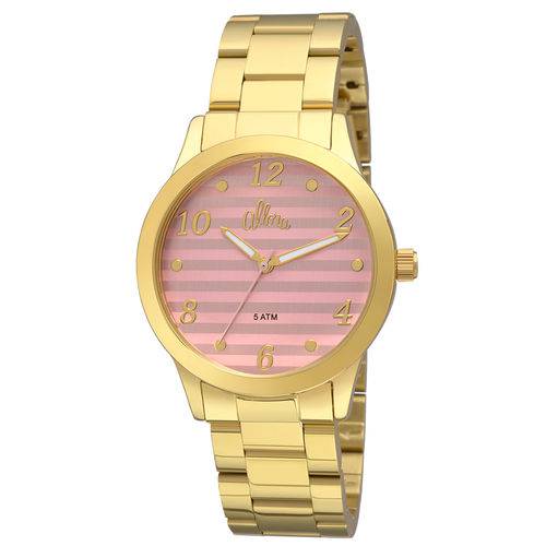 Relógio Allora Feminino Al2035fif/k4g - Dourado