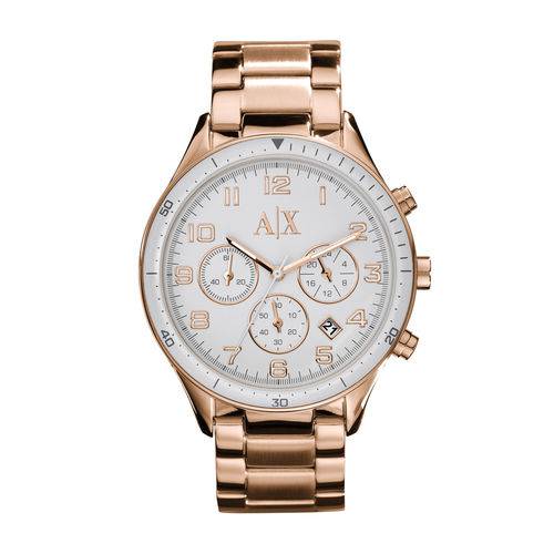 Relógio Armani Exchange Feminino Rose Gold - Uax5107/n