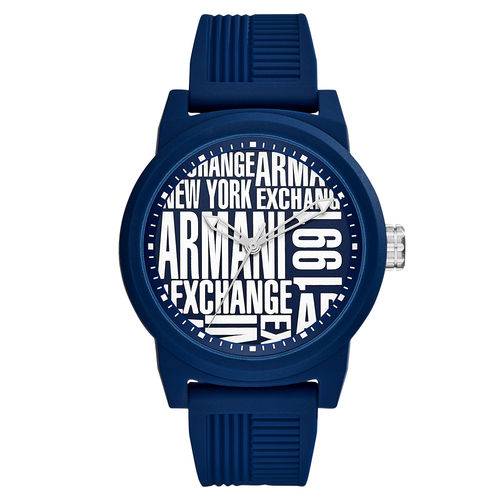 Relógio Armani Exchange Masculino Atlc Azul