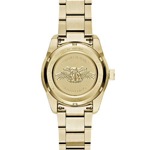 Relógio Armani Exchange Masculino Dourado - Ax7007/4pn