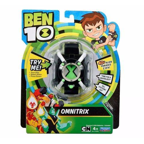 Relógio Ben 10 Omnitrix com Luz e Som 1755 Sunny Brinquedos