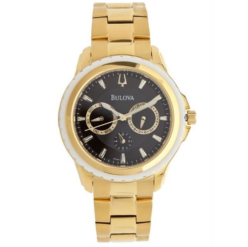 Relógio Bulova Masculino Dourado WB22177R
