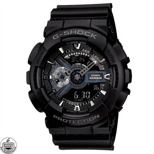 Relógio Casio G-Shock Anadigi Masculino Ga-110-1bdr