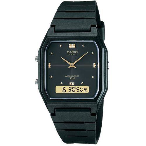 Relógio CASIO Vintage AW-48HE-1AVDF *Dual Time