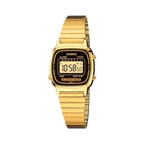 Relógio Casio Vintage Dourado LA670WGA-1DF-BR
