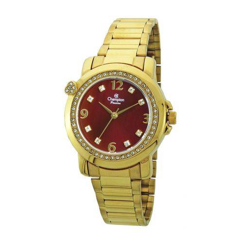 Relógio Champion Dourado Feminino Ch24535i