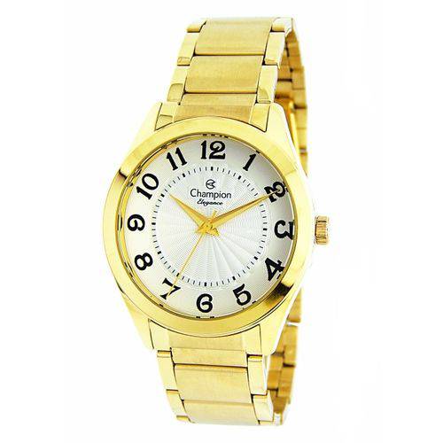 Relógio Champion Dourado Feminino Cn25029h