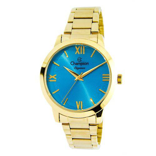 Relógio Champion Dourado Feminino Cn25403f