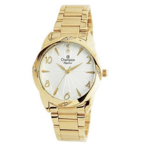 Relógio Champion Dourado Feminino Cn25967h