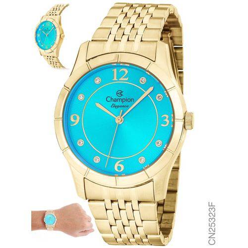 Relógio Champion Dourado Feminino Cn25323f