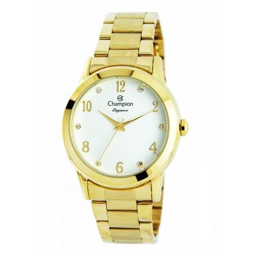 Relógio Champion Dourado Feminino Cn26751h