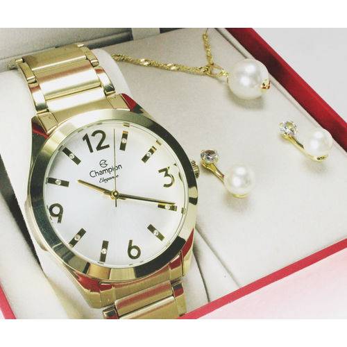 Relógio Champion Elegance Feminino CN25396W
