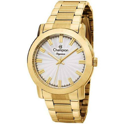 Relógio Champion Elegance Feminino Dourado Cn26617h