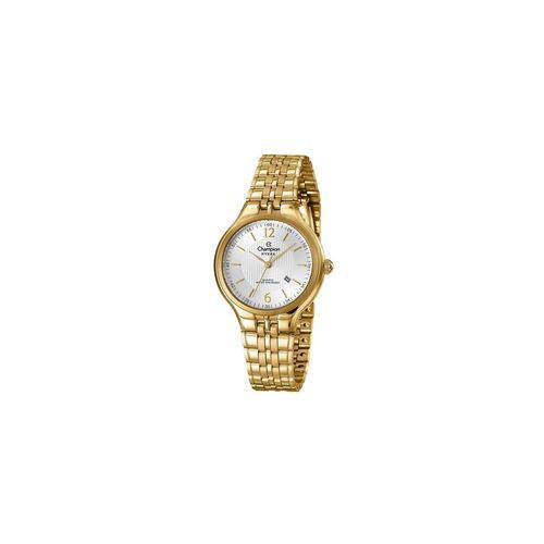 Relógio Champion Feminino Aço Dourado Cs28245w