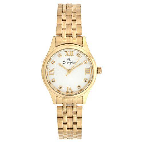 Relógio Champion Feminino Analógico Dourado Ch24900h