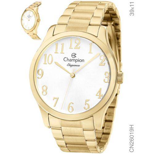 Relógio Champion Feminino Cn26019h Dourado