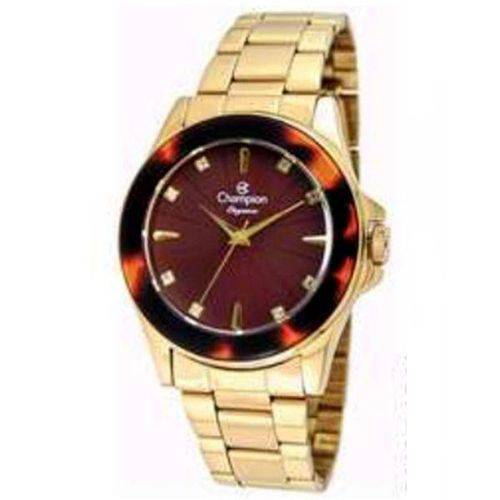 Relógio Champion Feminino Cn27456i Dourado