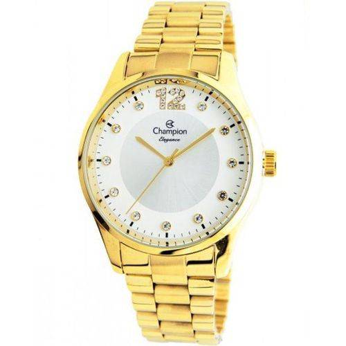 Relógio Champion Feminino Dourado Cn25743h