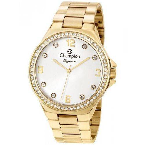Relógio Champion Feminino Dourado Cn25725h