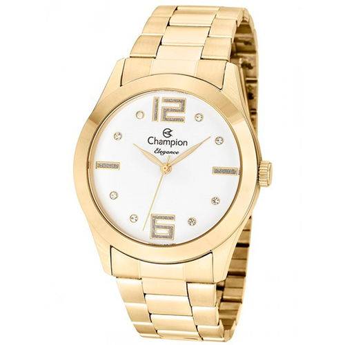 Relógio Champion Feminino Dourado Cn26555h