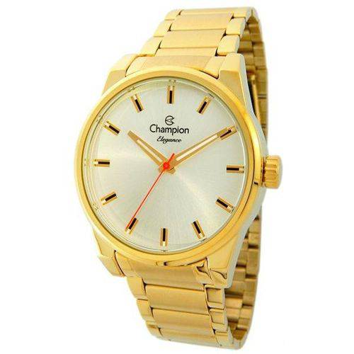 Relógio Champion Feminino Elegance Dourado Cn27590h