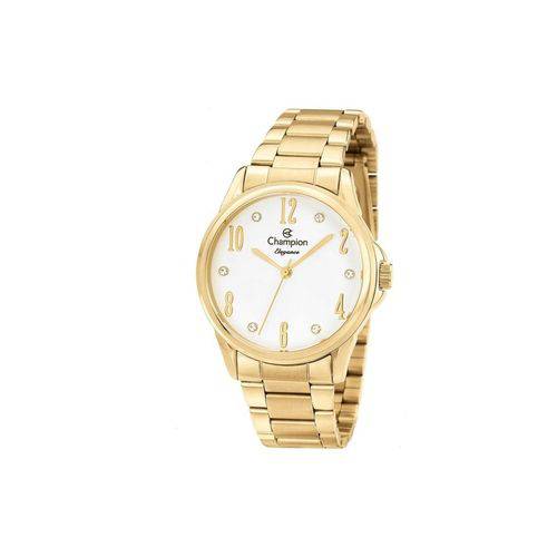 Relógio Champion Feminino Elegance Dourado Wr 50 Mt Cn26242h