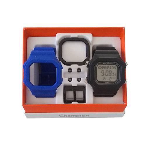 Relógio Champion Yot Cp40180x Preto Azul