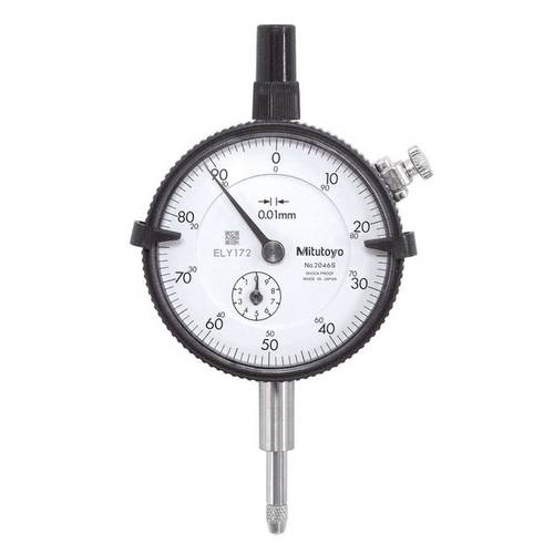 Relógio Comparador Capacidade 0-10mm Resolução 0,01mm Mitutoyo 2046s