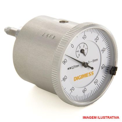 Relógio Comparador Capacidade 0-5 / Grad. 0,001mm - Digimess Produto Sem Certificado