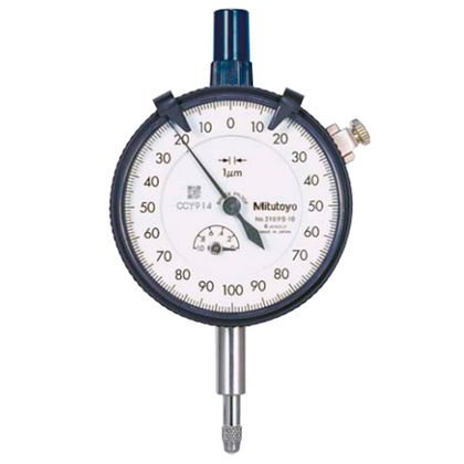 Relógio Comparador Mostrador 0-100-0mm MITUTOYO Série 2 2109S-10 2109S-10